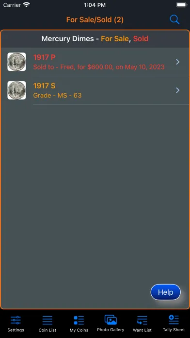 Mercury Dime Screenshots