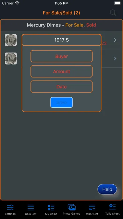 Mercury Dime Screenshots
