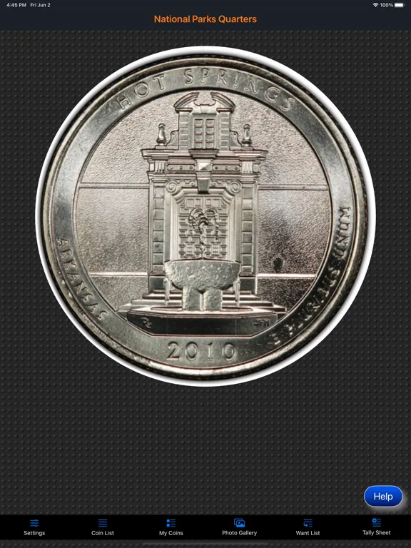 تصاویر National Parks Quarter iPad 