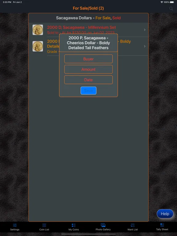 Скриншоты Sacagawea Dollar iPad 