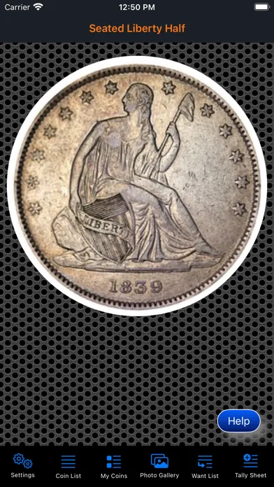 Seated Liberty Half Dollar Ekran Görüntüleri
