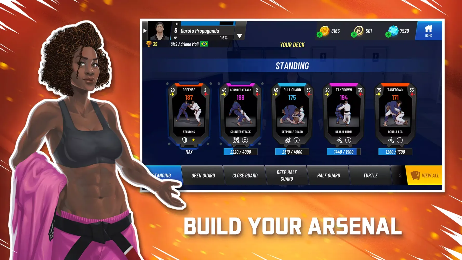 BeJJ: Jiu-Jitsu Game | Beta Screenshots