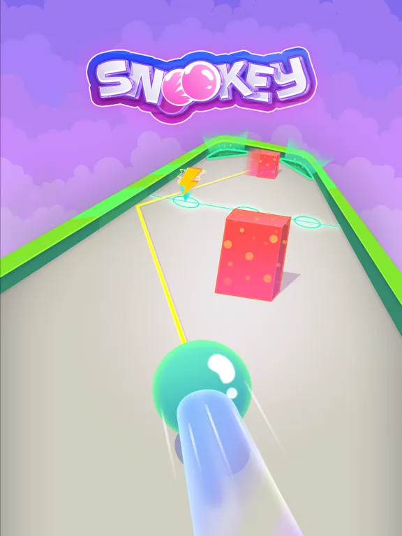 Tangkapan layar Snookey 3D iPad 