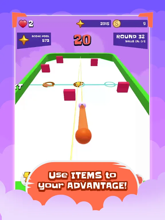 Tangkapan layar Snookey 3D iPad 