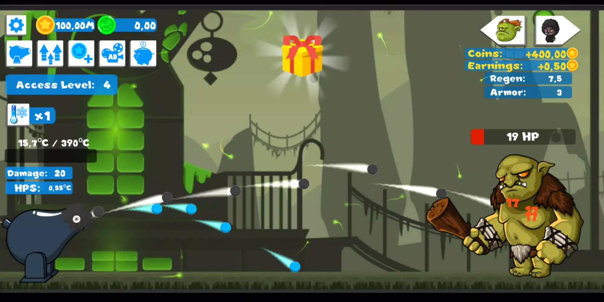 Idle Cannon Quest Ekran Görüntüleri
