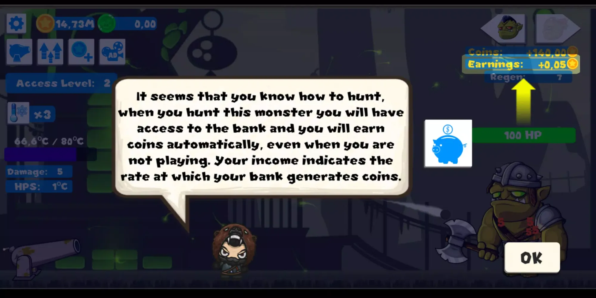 Idle Cannon Quest Ekran Görüntüleri
