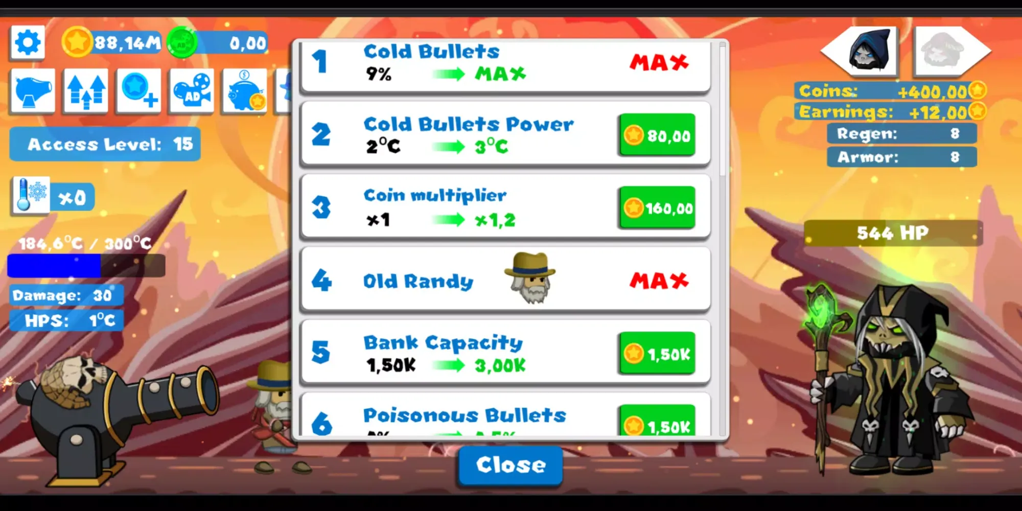 Idle Cannon Quest Ekran Görüntüleri