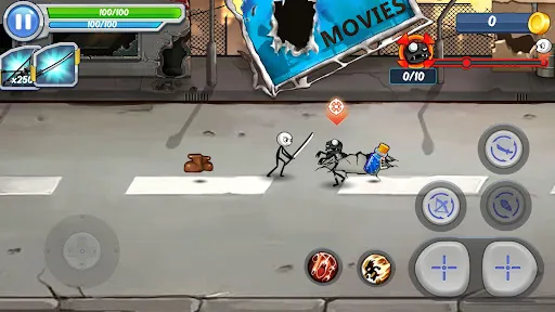Stickman Warrior Zombie Killer Screenshots