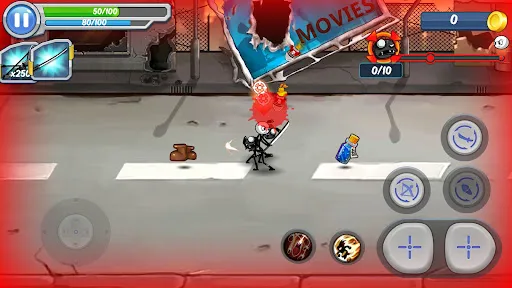 Stickman Warrior Zombie Killer Screenshots