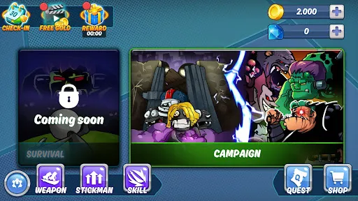 Stickman Warrior Zombie Killer Screenshots