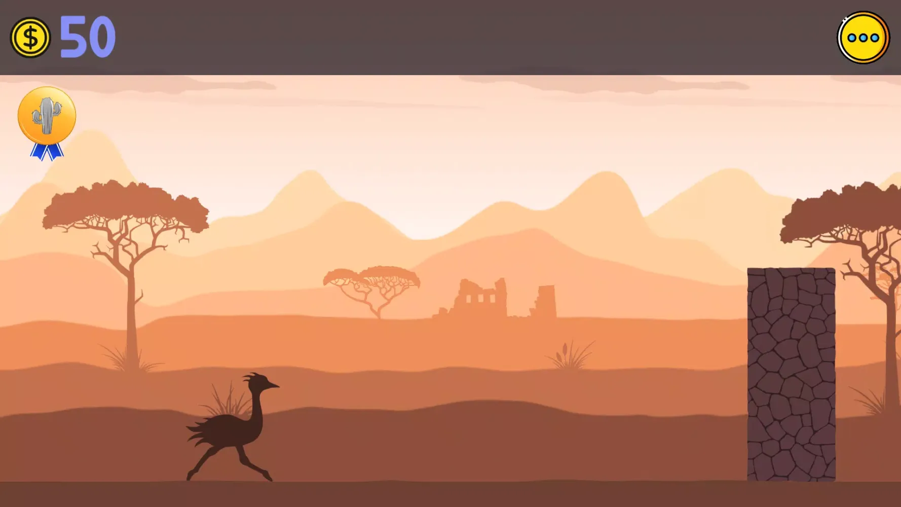 Ảnh chụp màn hình của Crazy Ostrich