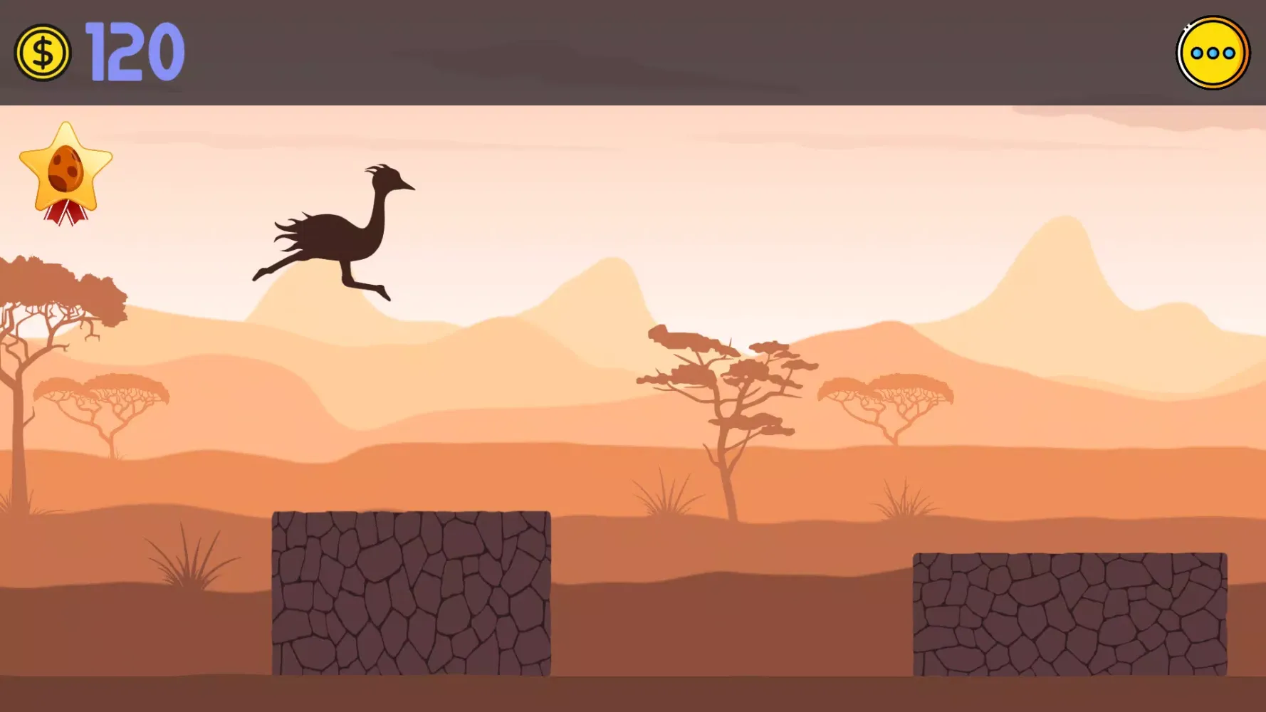 Ảnh chụp màn hình của Crazy Ostrich