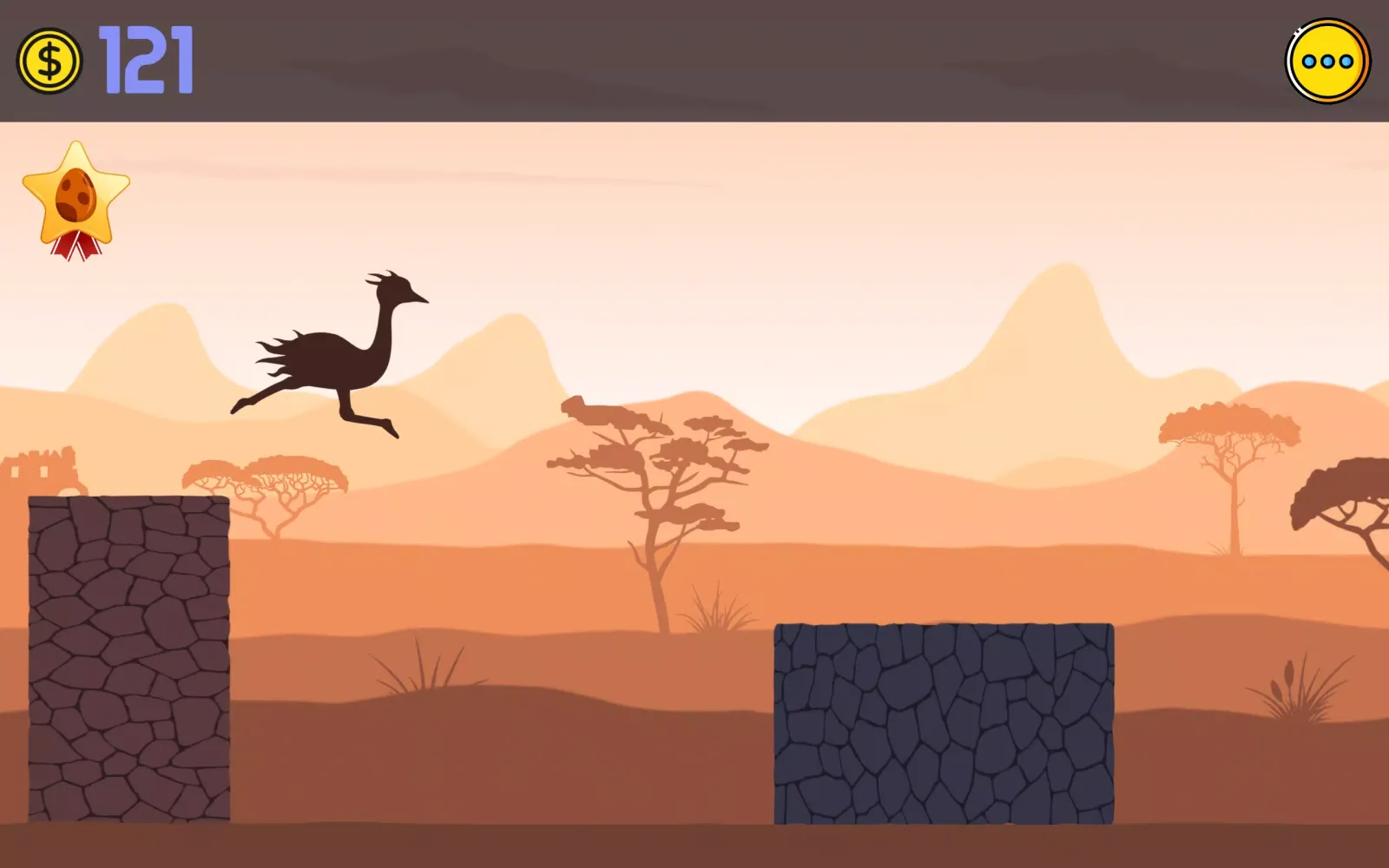 Ảnh chụp màn hình của Crazy Ostrich