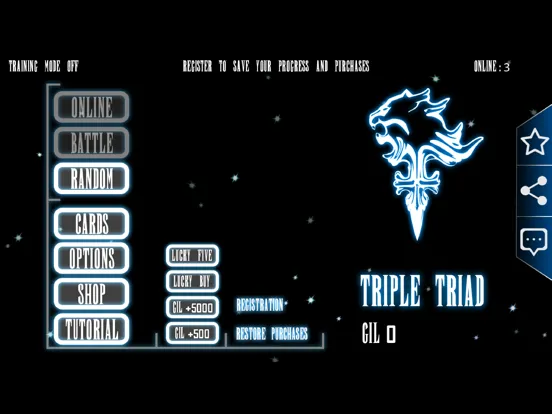 Triple Triad Trading Card Game iPad  Screenshots