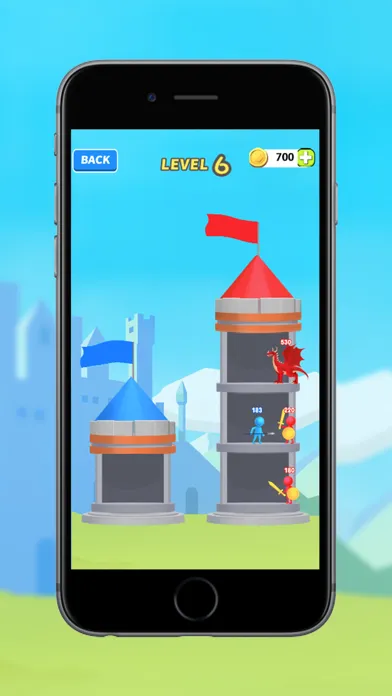 Ảnh chụp màn hình của Stick Hero-Horror Tower Wars