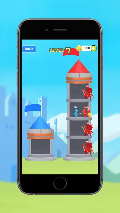 Ảnh chụp màn hình của Stick Hero-Horror Tower Wars