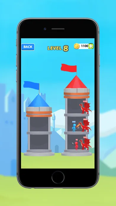 Ảnh chụp màn hình của Stick Hero-Horror Tower Wars