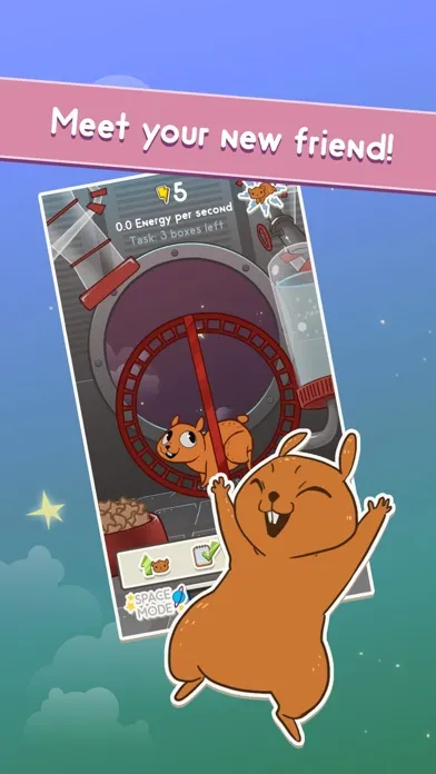 Tangkapan skrin Hamster Universe