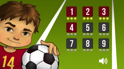 ภาพหน้าจอของ Kids soccer (football)