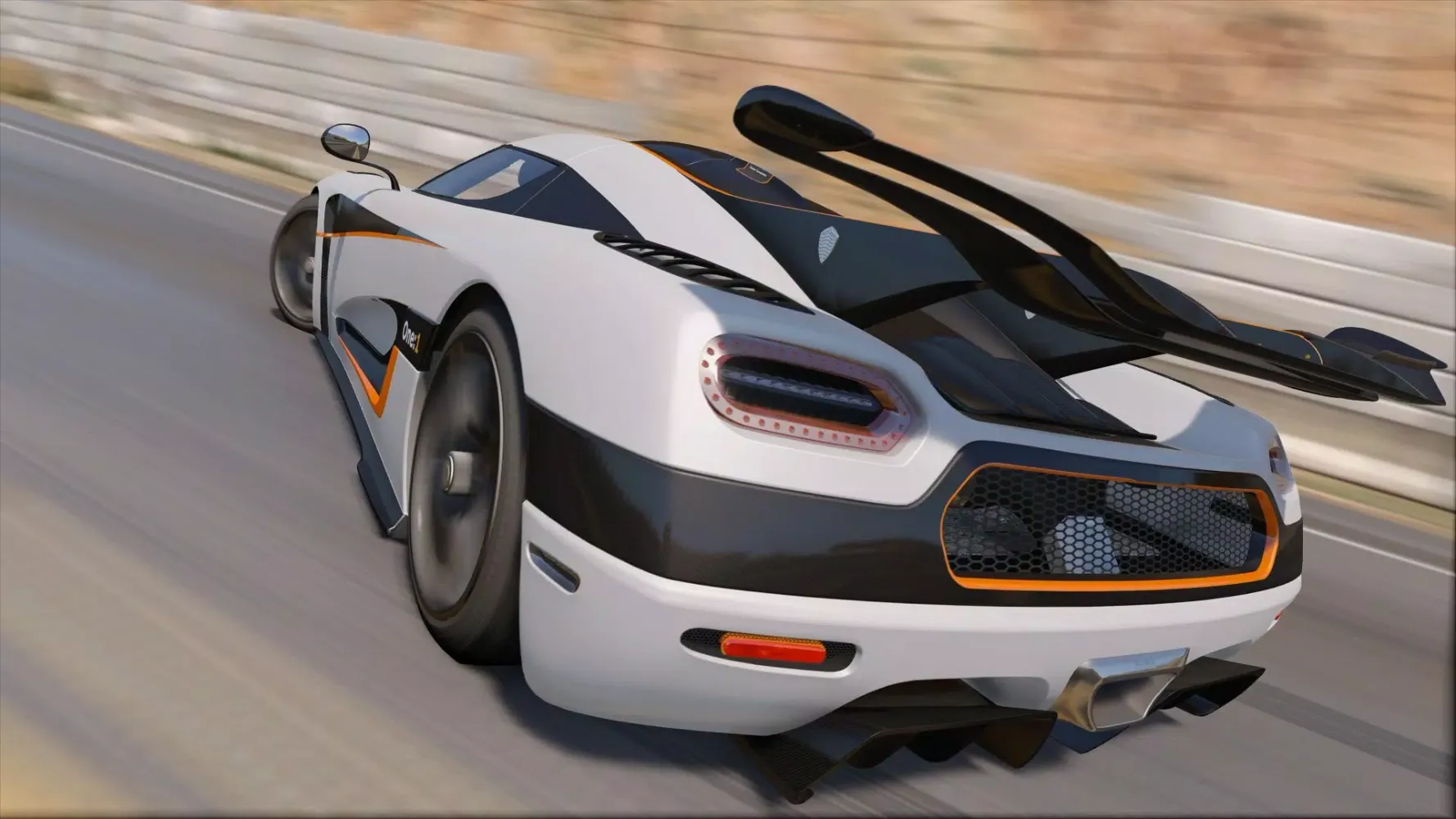ภาพหน้าจอของ Koenigsegg Agera One 1