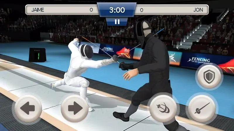 Tangkapan skrin Fencing Swordplay 3D
