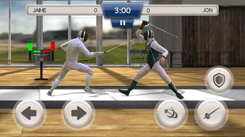Tangkapan skrin Fencing Swordplay 3D