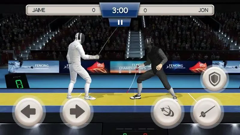 Tangkapan skrin Fencing Swordplay 3D