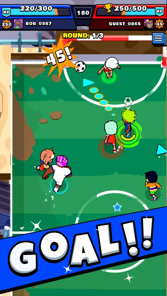 Capturas de pantalla de Soccer Street Masters