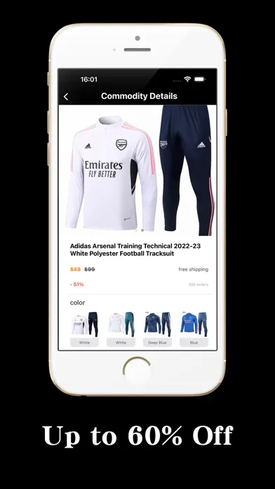Capturas de tela do Jersey Closet - Buy Team Gear