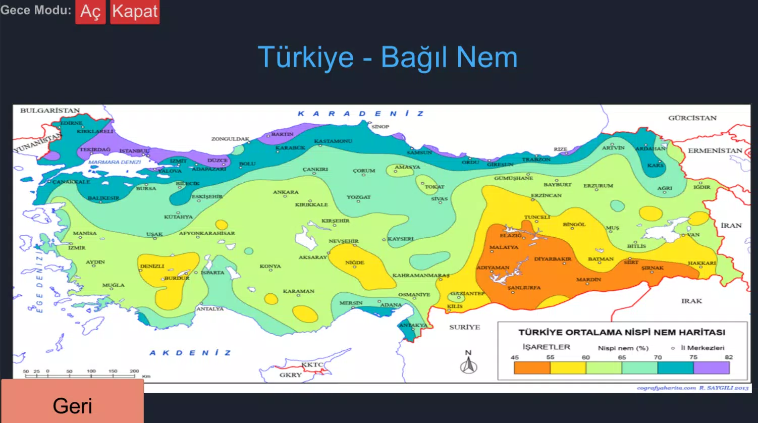 Coğrafya Haritalar TYT-AYT Screenshots