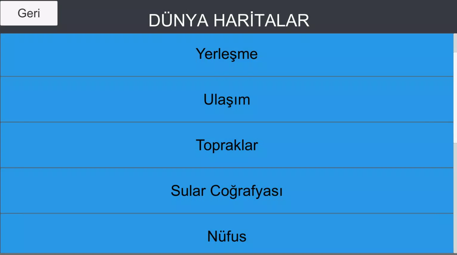 Coğrafya Haritalar TYT-AYT Screenshots