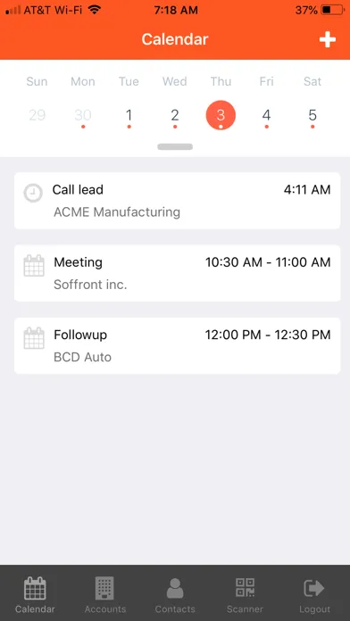 Soffront CRM Screenshots