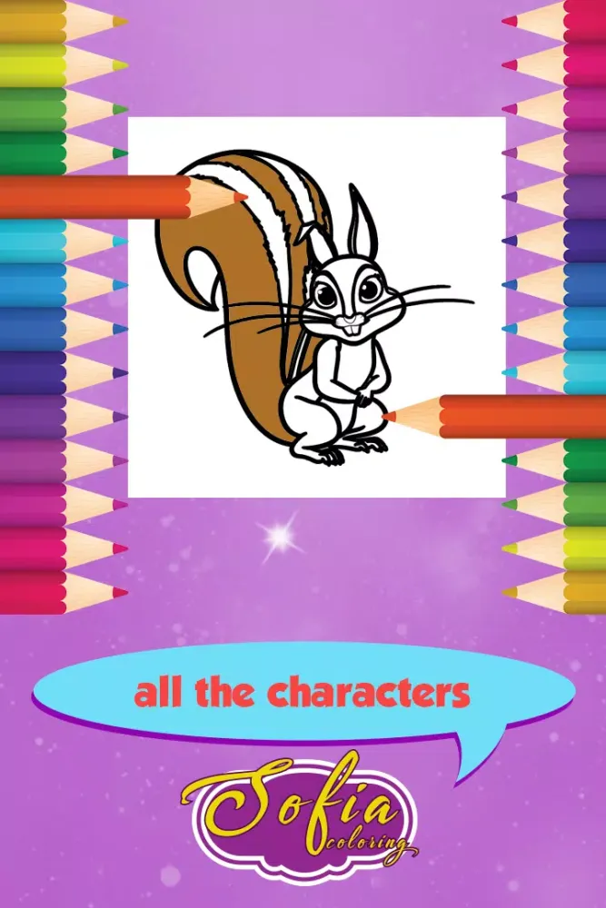 تصاویر Sofia Coloring Game