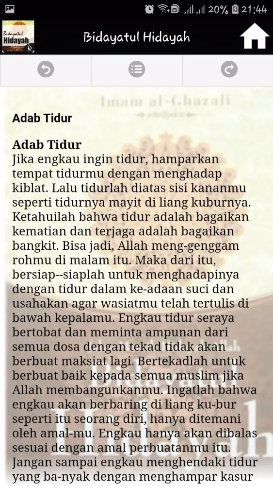 Capturas de pantalla de Bidayatul Hidayah