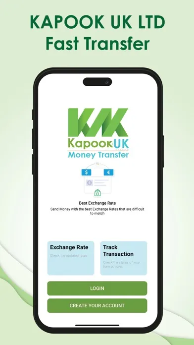 Kapook UK Money Transfer 스크린샷