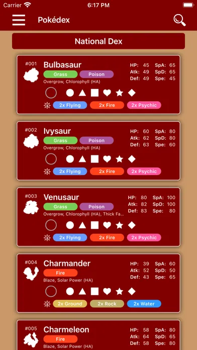 Dex Companion Screenshots