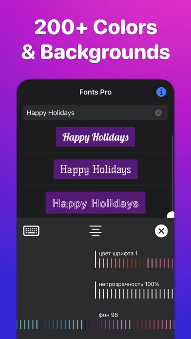 Art Fonts & Keyboards Ekran Görüntüleri