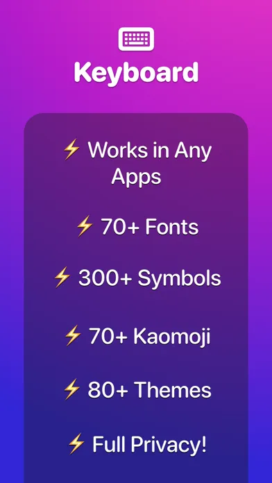 Art Fonts & Keyboards Ekran Görüntüleri