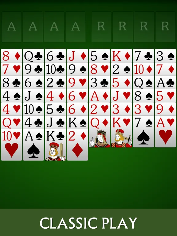 Capturas de tela do Solebon FreeCell Solitaire iPad 