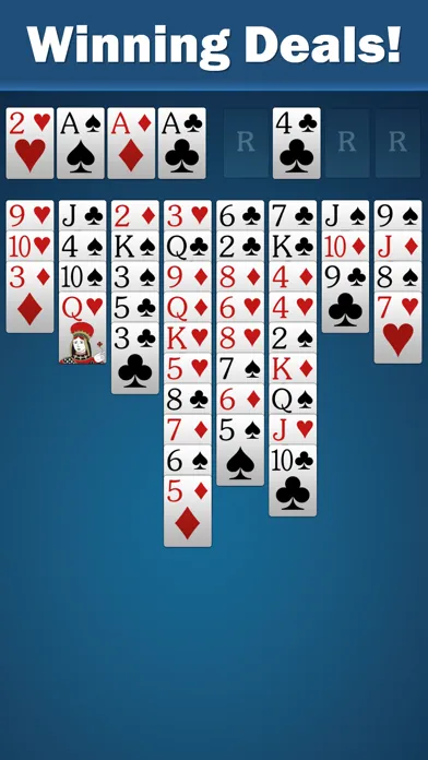 Capturas de tela do Solebon FreeCell Solitaire