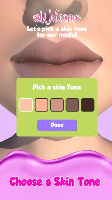 Zrzuty ekranu Lipstick Makeup Game