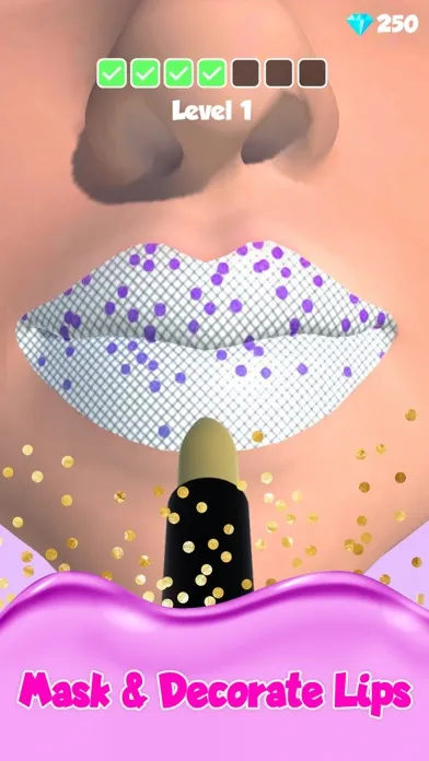 Zrzuty ekranu Lipstick Makeup Game