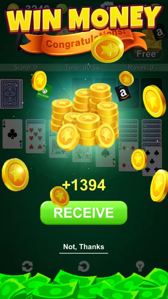Solitaire - Win Real Money Screenshots