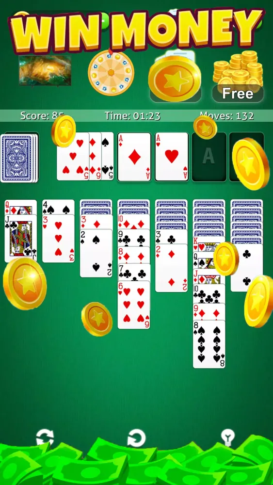 Solitaire - Win Real Money Screenshots