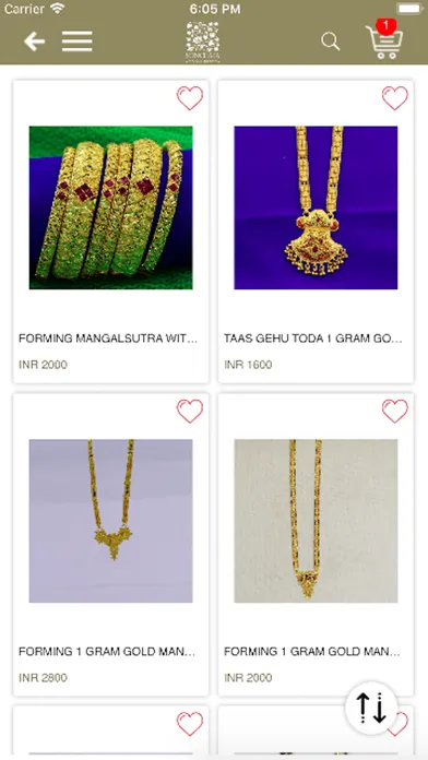 Tangkapan skrin Sonchafa Jewellers