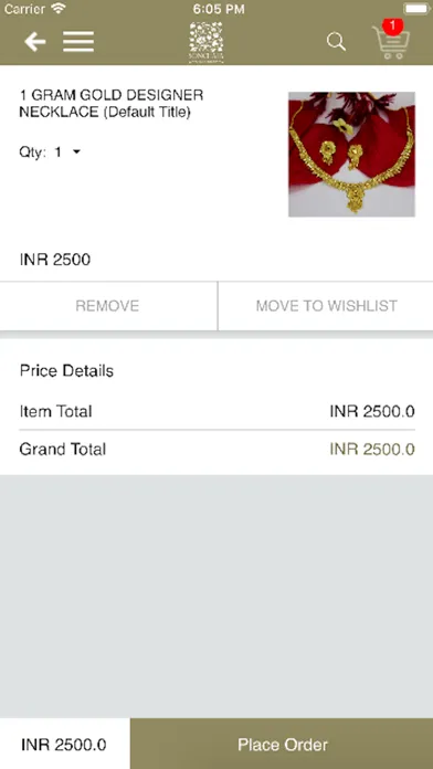 Tangkapan skrin Sonchafa Jewellers