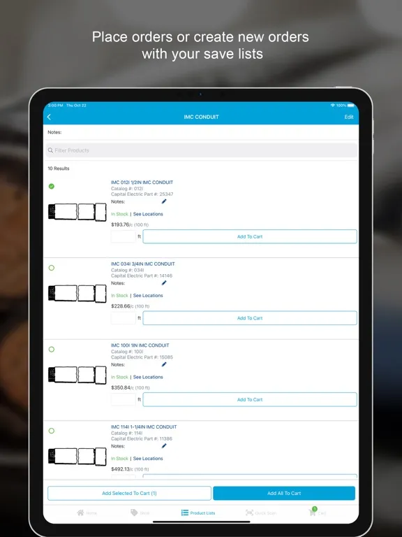 Capital Electric iPad Screenshots