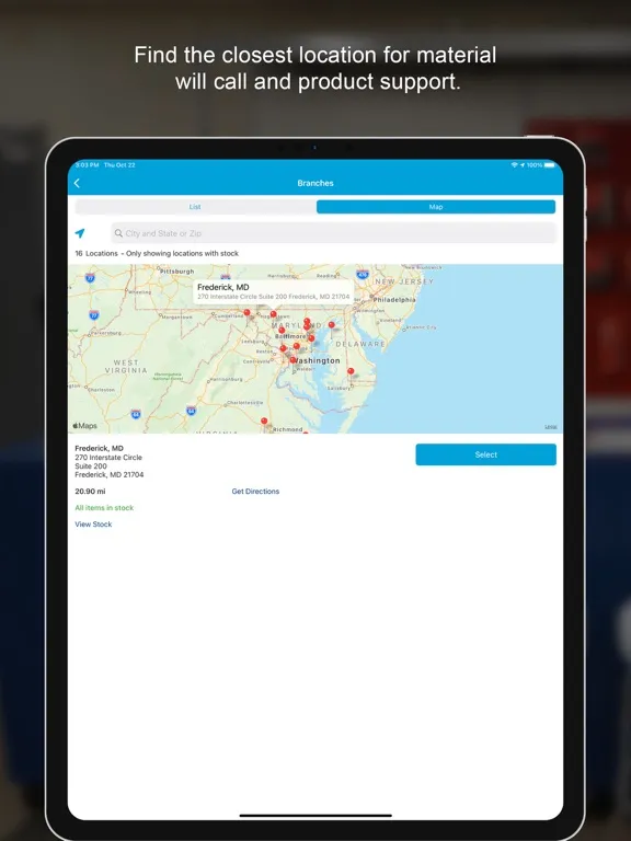 Capital Electric iPad Screenshots