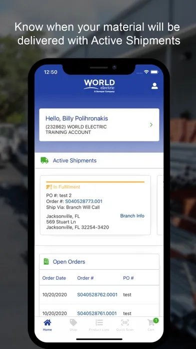 World Electric Supply Screenshots