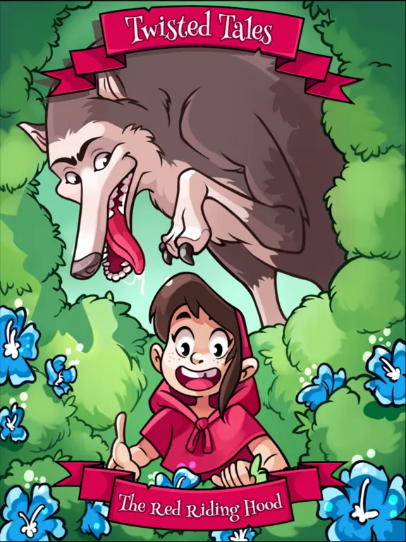 ภาพหน้าจอของ Red Riding Hood iPad 